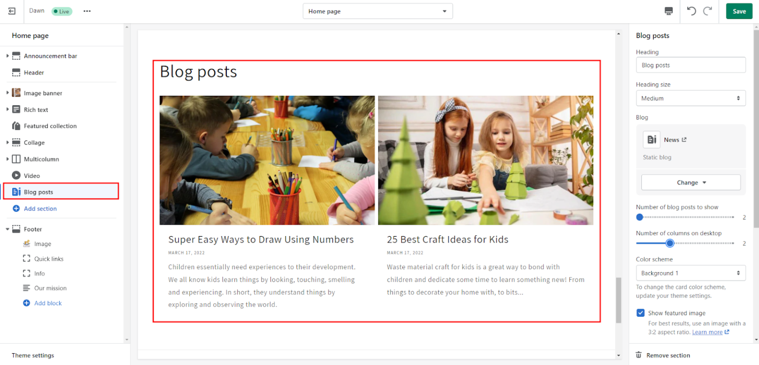 Shopify Section Blocks Free Tools for Store Customization