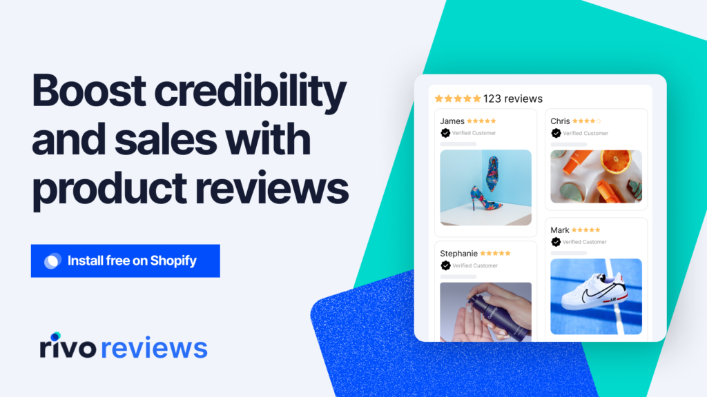 Review apps for shopify - Rivo