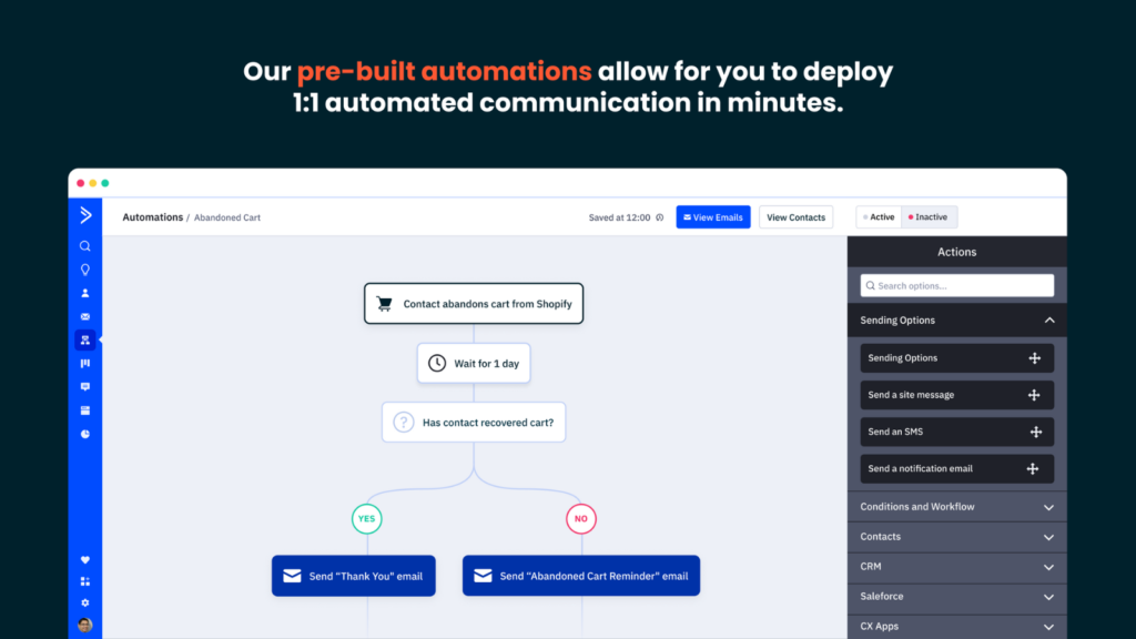 ActiveCampaign - Set live powerful marketing automations in a few clicks