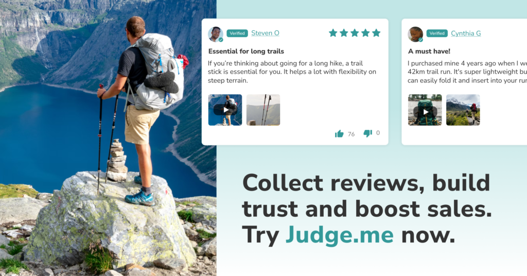 Judge.me Shopify Product Review app