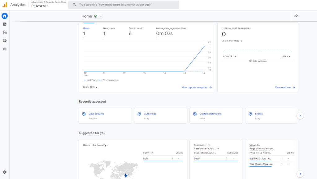 Enable enhanced ecommerce tracking - Google Analytics 