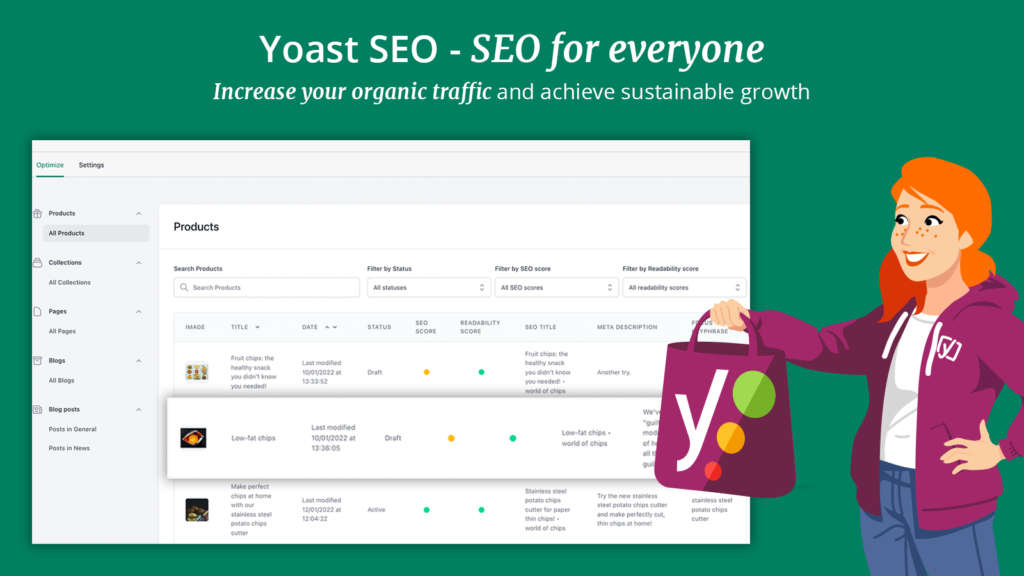Yoast SEO - best SEO apps for Shopify