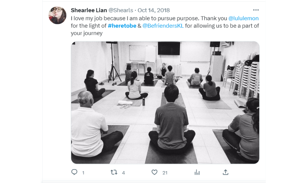 Lululemon - user generated content examples