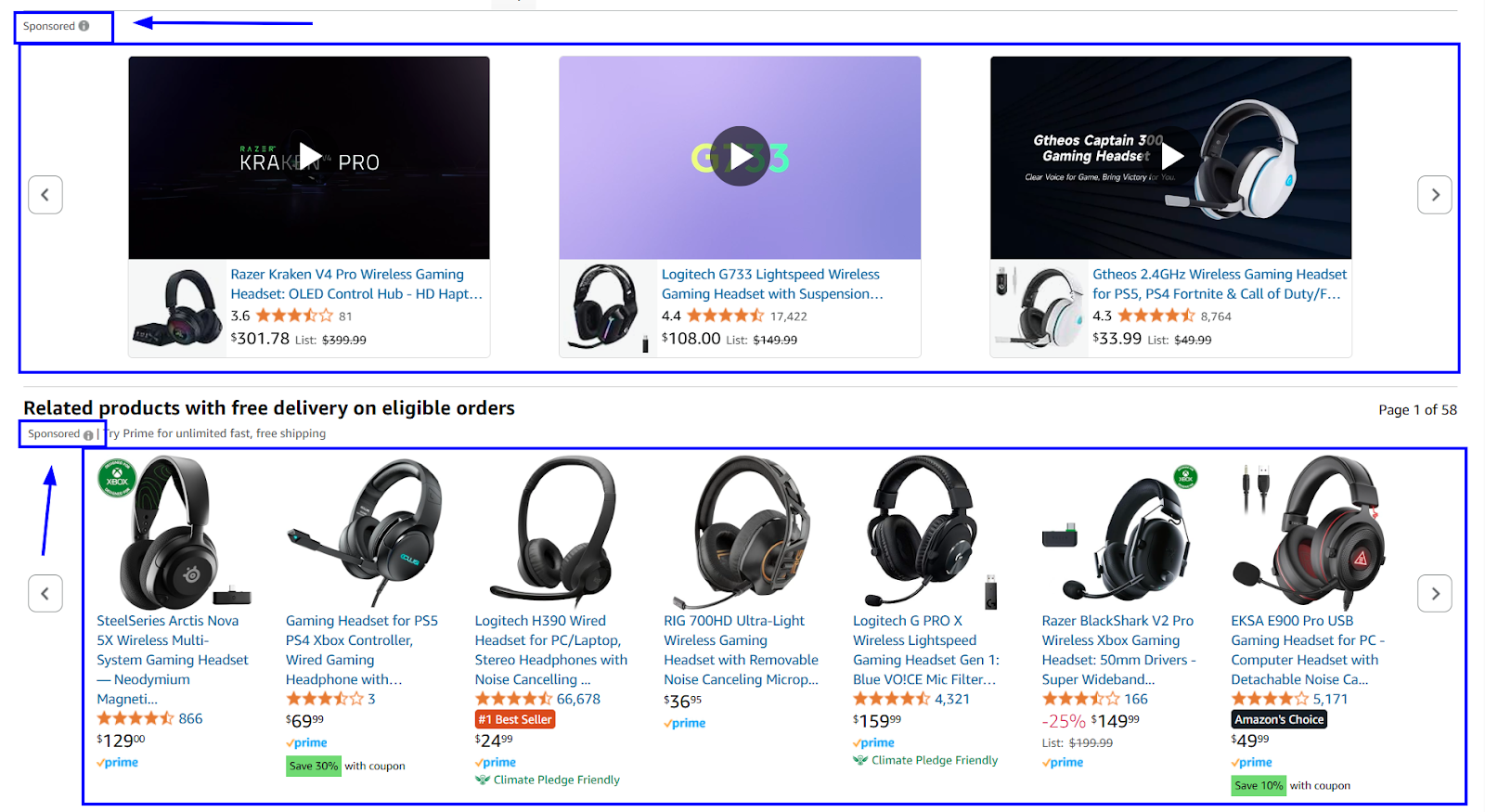native ad examples native ad example on amazon