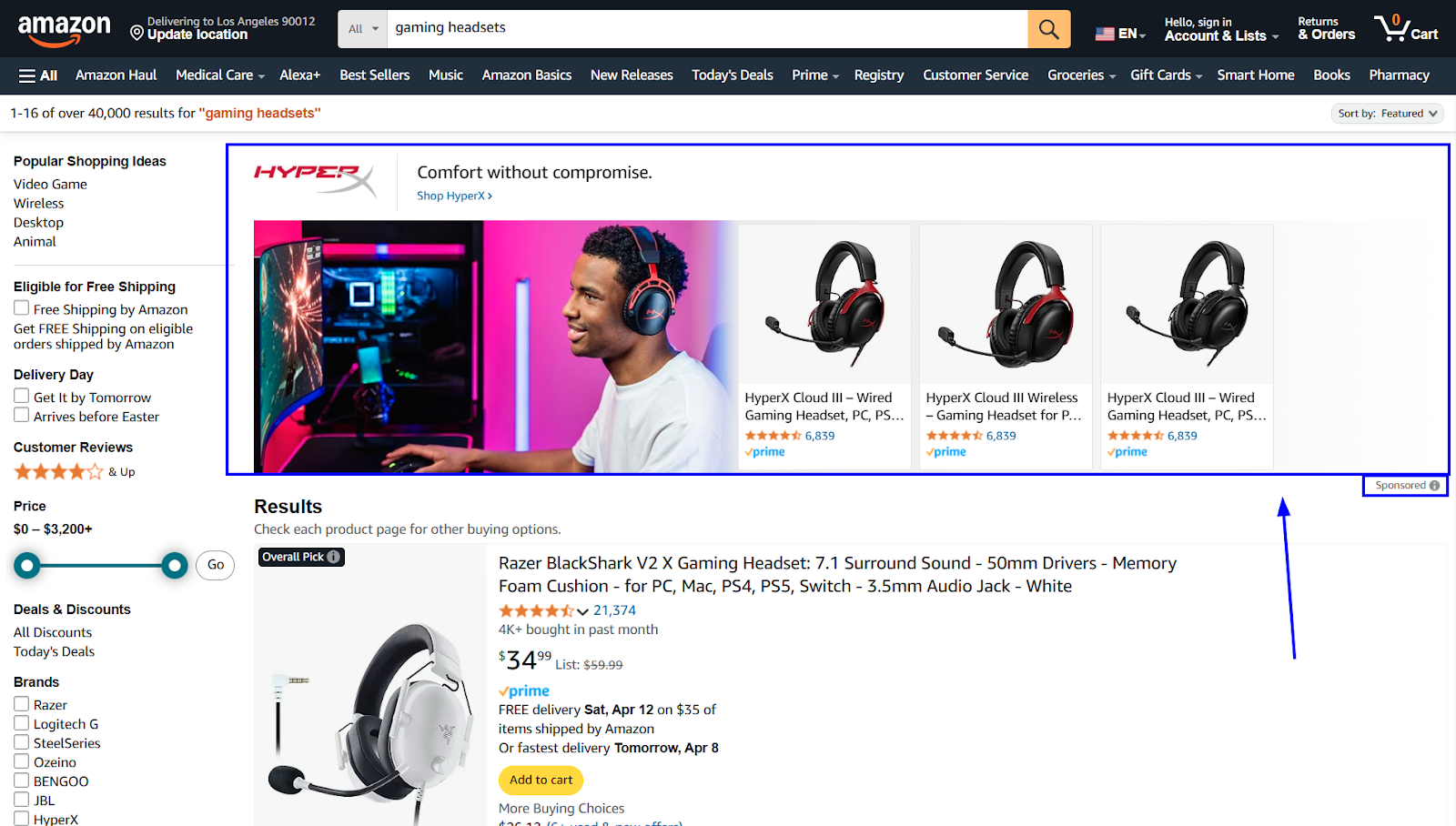 native ad examples native ads on amazon