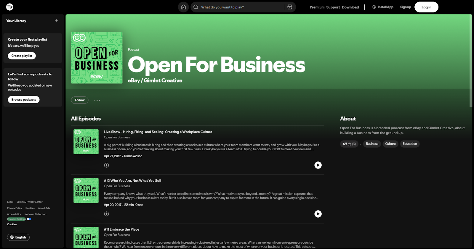 native ad format branded podcast