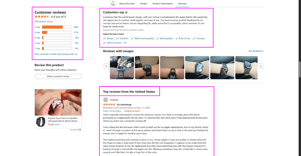 Amazon Customer Reviews, Ratings & Response Management by Spigen - Successful Amazon Brand Showcase