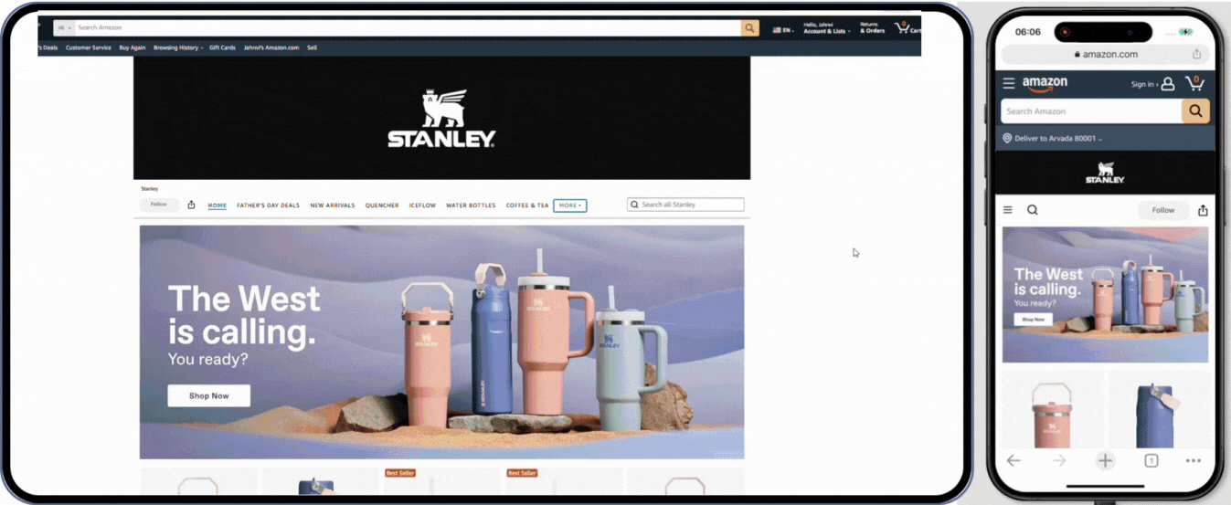 Stanley – Amazon Brand Store (or Storefront)