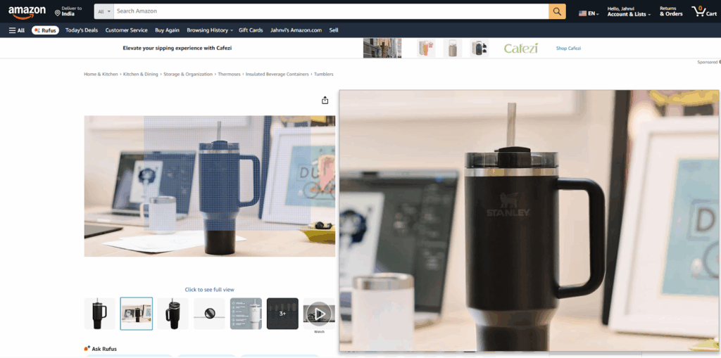 Stanley – Amazon Product Listing Product Visuals