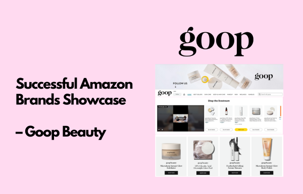 Amazon success for beauty and personal care category