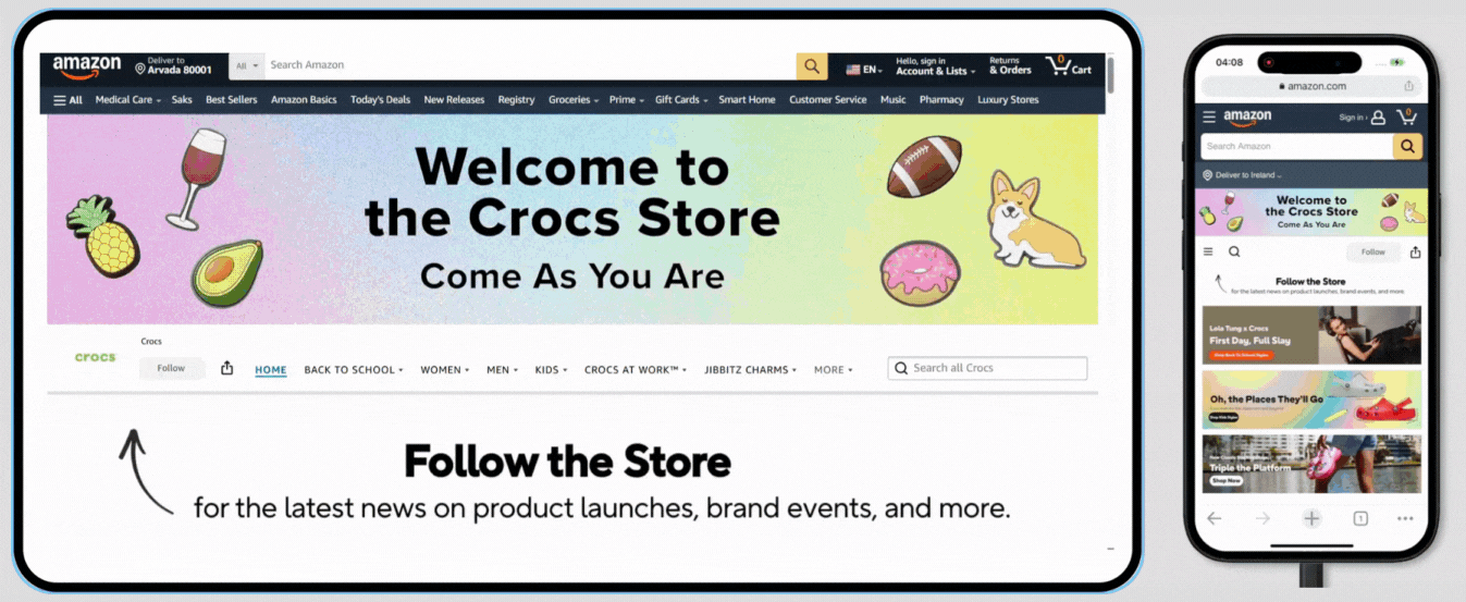 Crocs – Amazon Brand Store